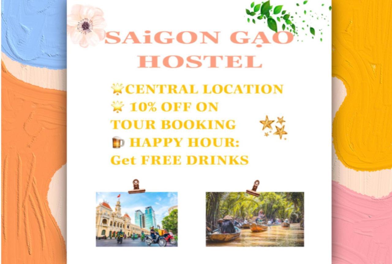 SaiGon Gạo Hostel Ho-Chi-Minh-Stadt Exterior foto